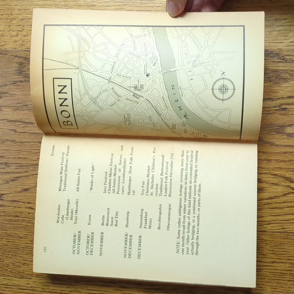 Vintage West Germany A Simon & Schuster Travel Guide Paperback Book Nonfiction - Picture 15 of 16